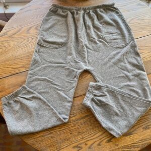 THE GREAT stadium sweatpant 84%cotton,16%/pockets/excellent/3